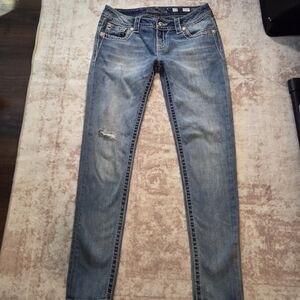 Miss Me Light Blue Skinny Jeans